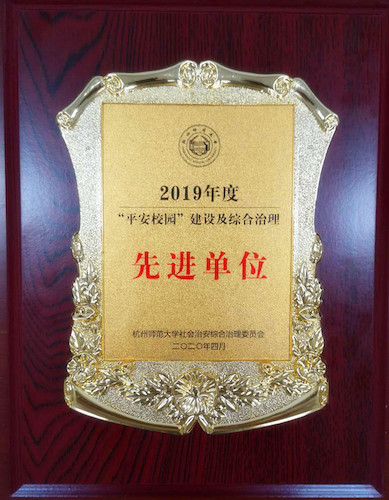 学校2019年度综合治理先进单位