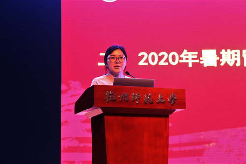 学工办主任余慧菊解读学院暑期学生安全管理工作体系