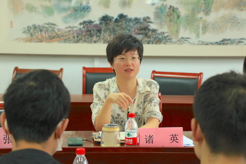 党委书记诸英讲话